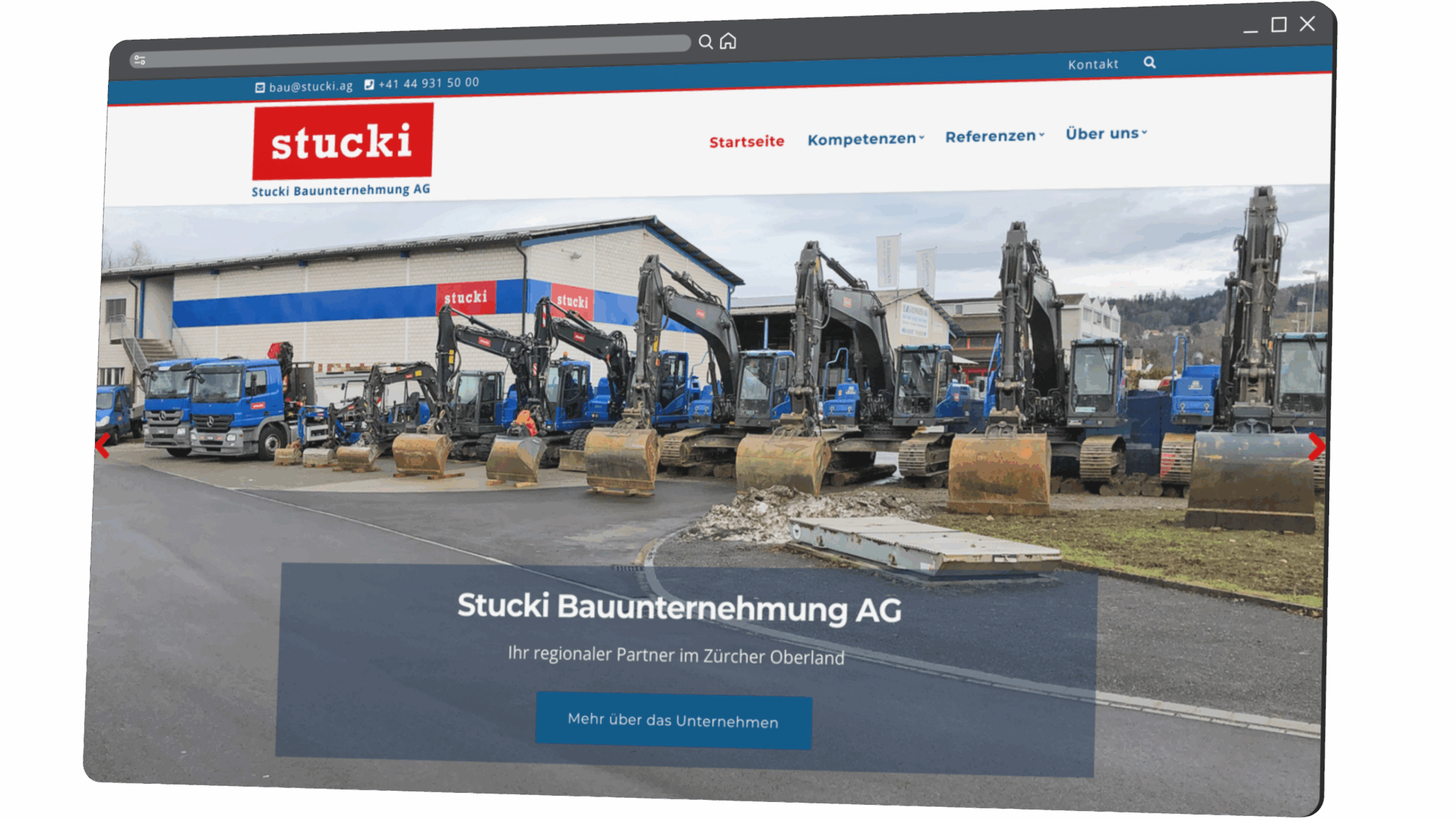 Webseite "stucki.ag" öffnen